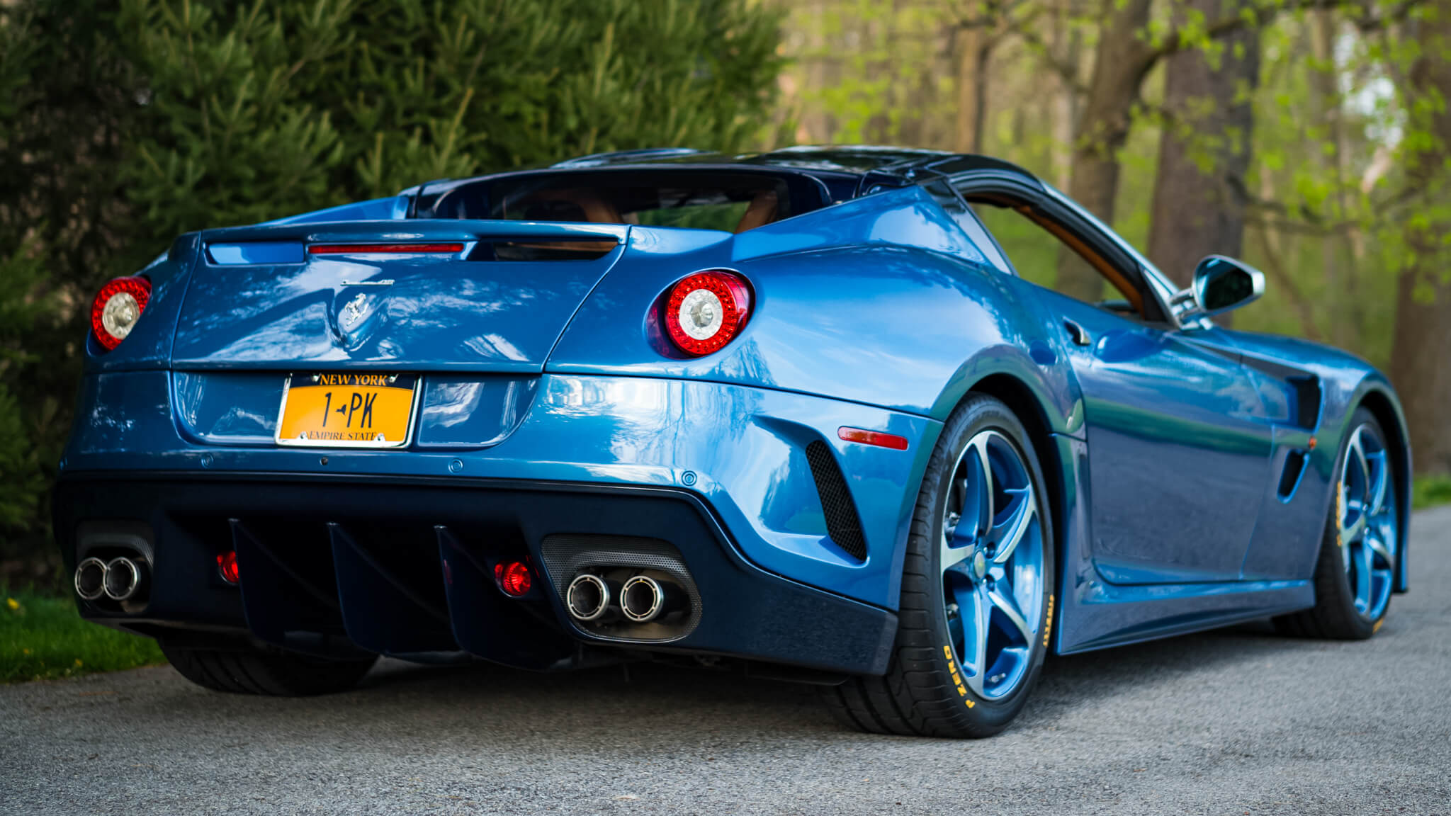 2011 Ferrari Superamerica 45 rear