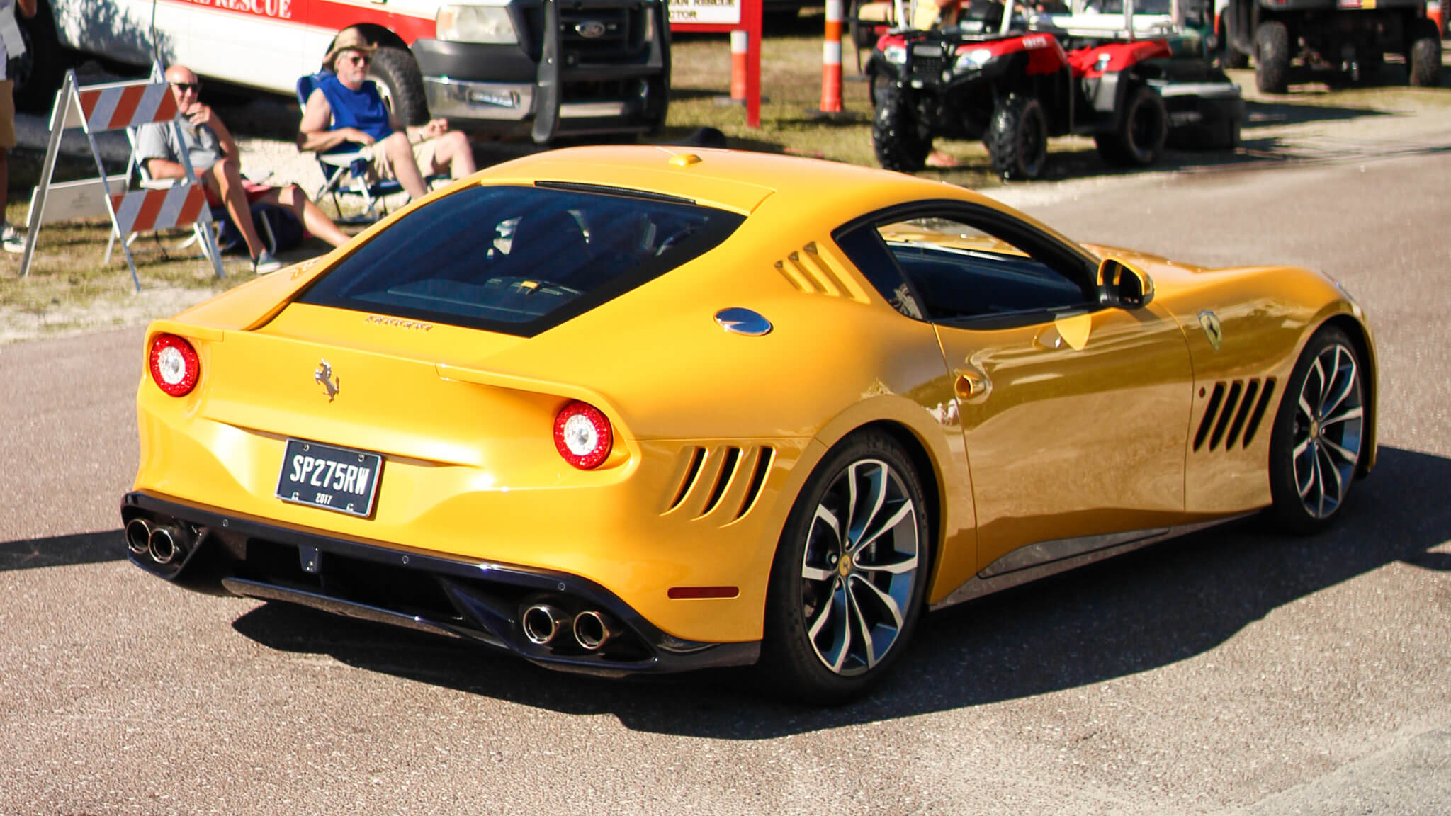 2016 Ferrari SP 275 RW Competizione rear