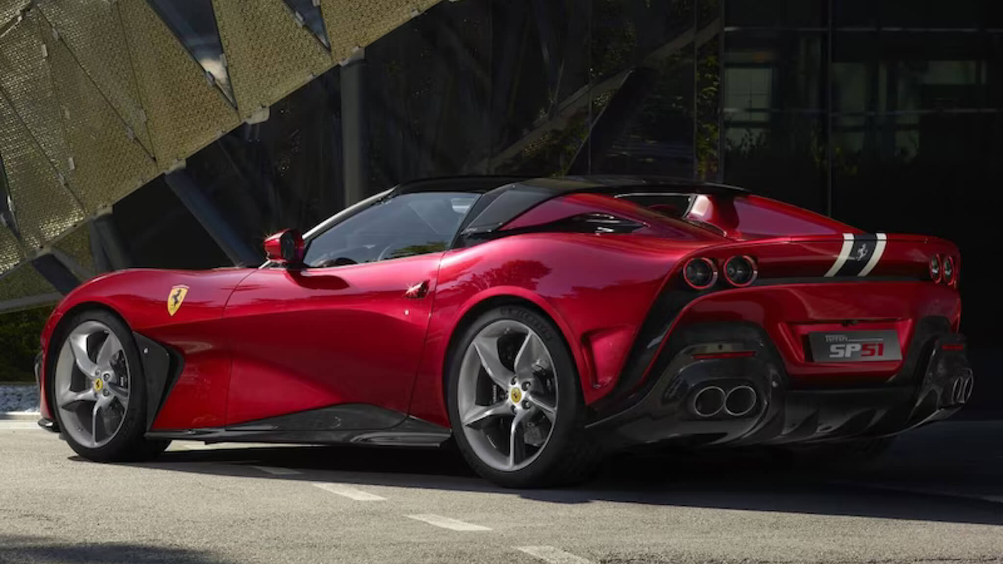2022 Ferrari SP51 rear