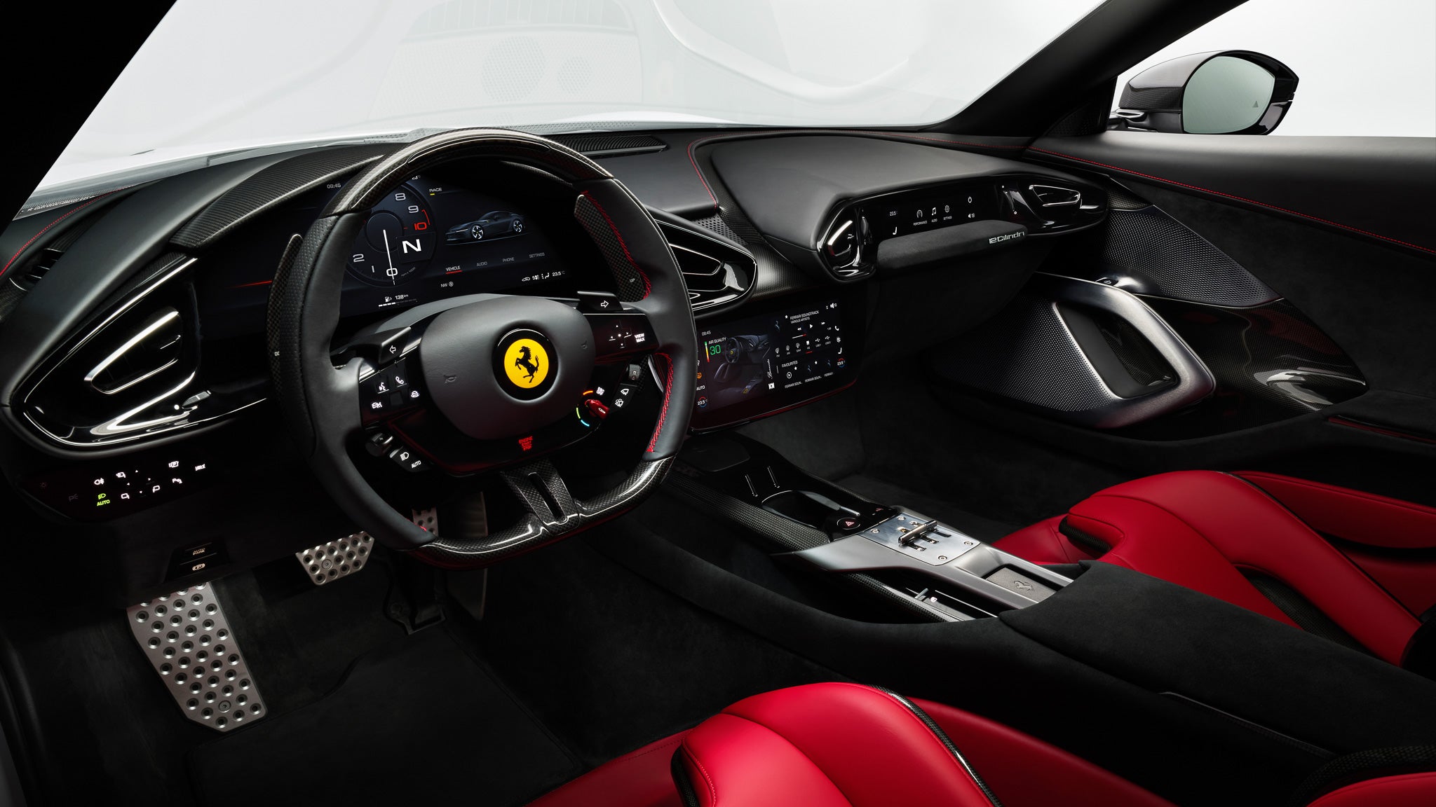 Ferrari 12Cilindri interior
