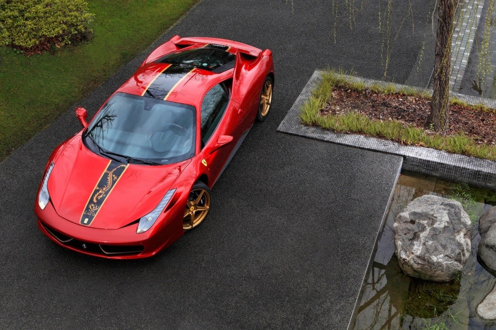 Ferrari 458 Italia in Rosso Storico