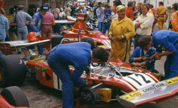 Ferrari pit crew 1980