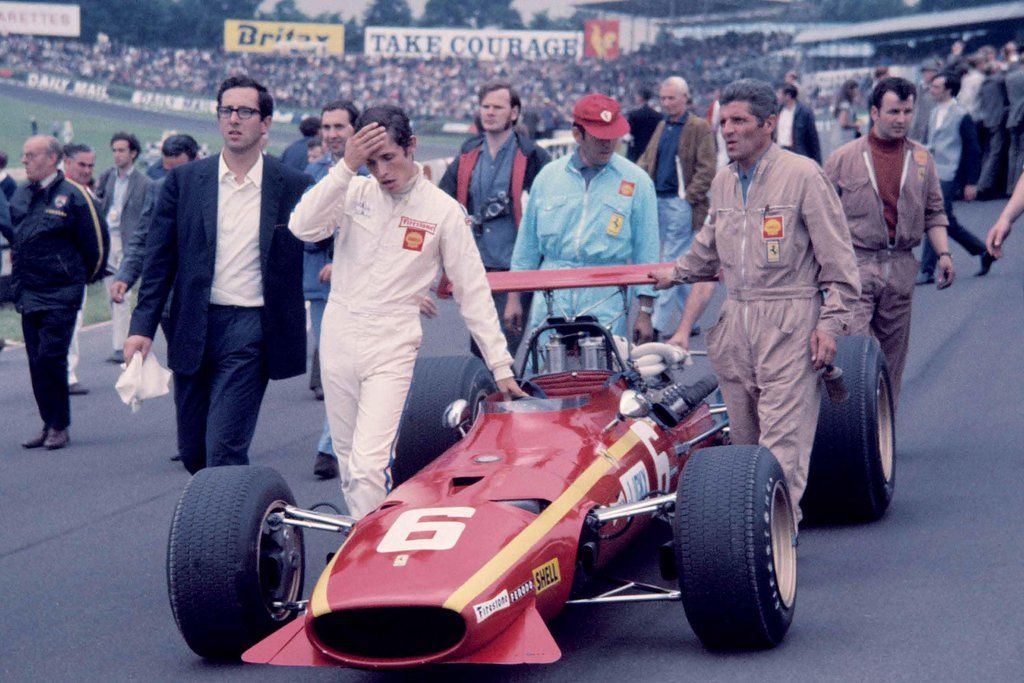 Jacky Ickx Ferrari 1968