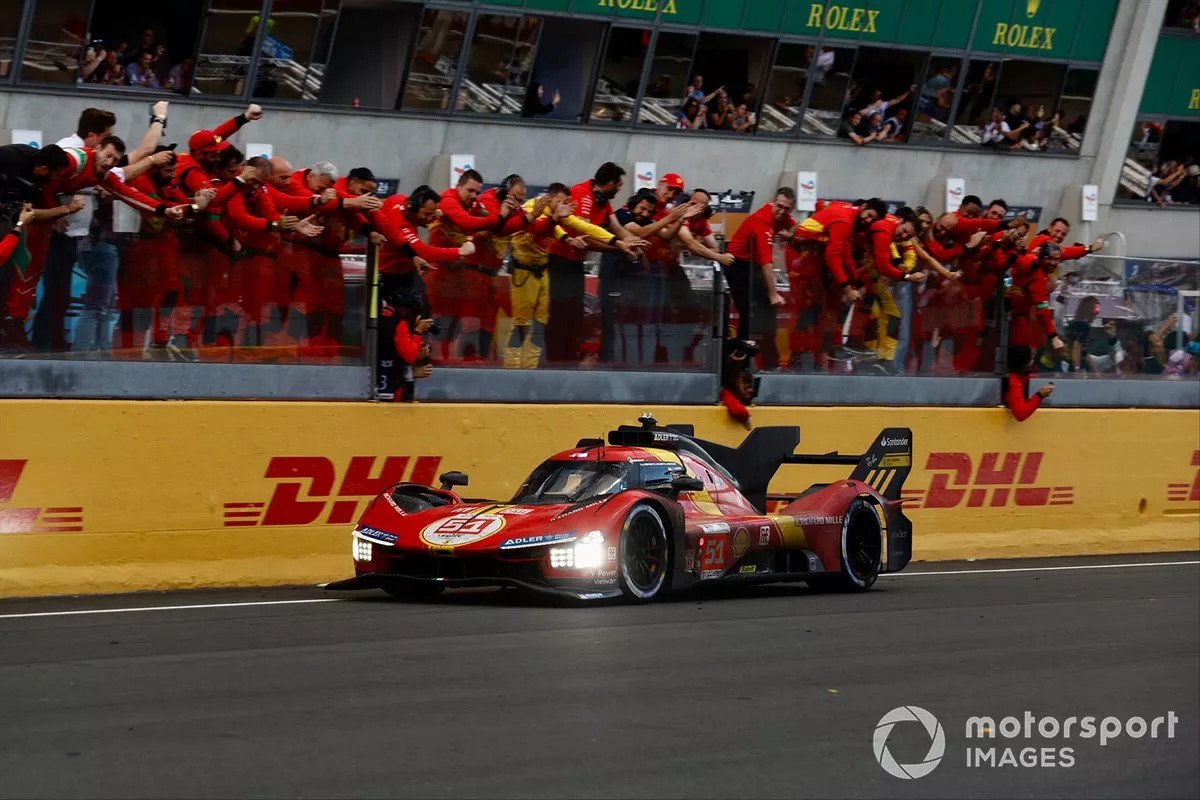 Ferrari 499P at Le Mans 2023