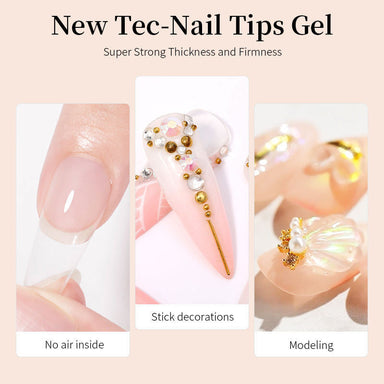 Solid Nail Tips Gel BORN PRETTY - Best for Soft Gel Nails — NSI Australia