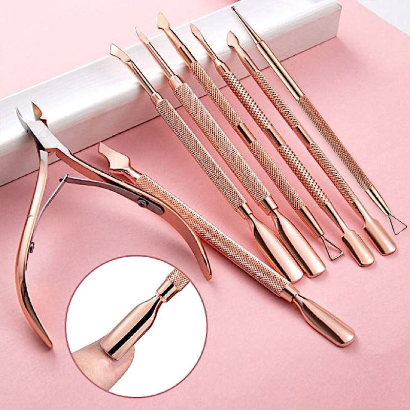 Image of Rose Gold Nail Tools