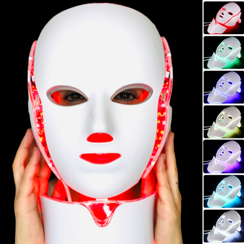 Red Light Therapy Led Face Mask Dermalight Facial For Wrinkles Little