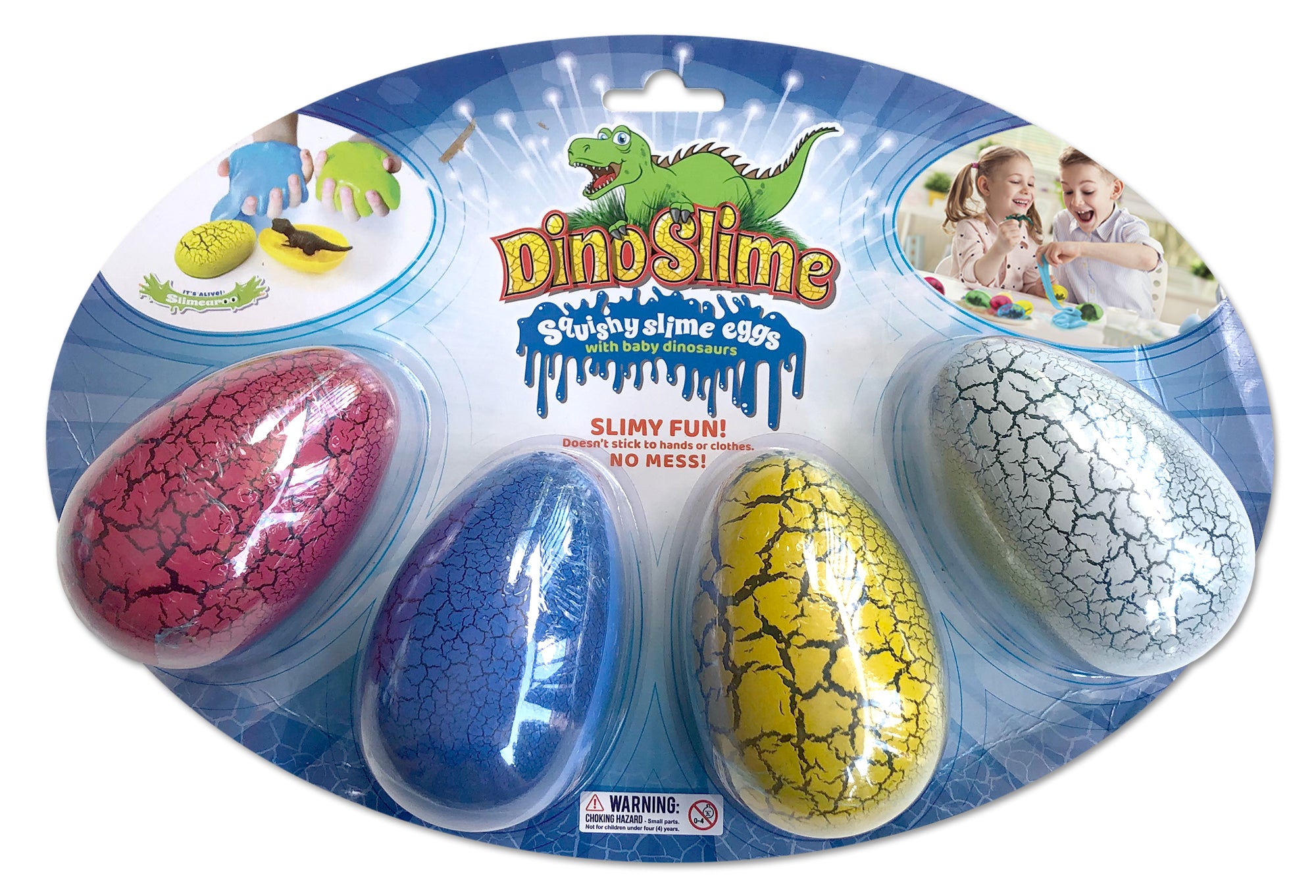 dinosaur egg toy slime