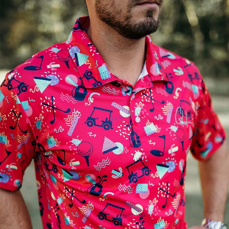 parrot golf shirt