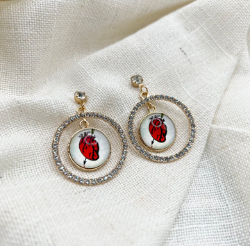 Loteria Queen Earrings