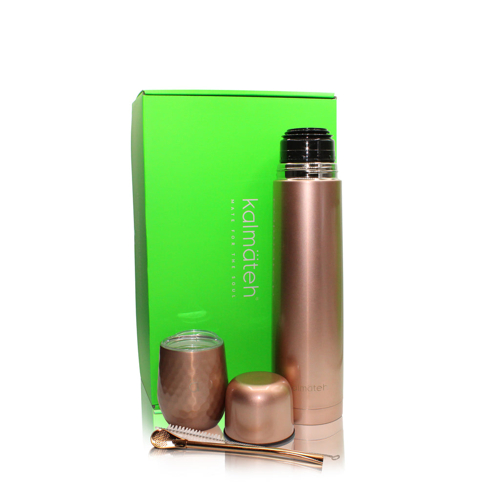 Kalmateh Yerba Mate Insulated Sport and Camping Thermos, Yerba Mate