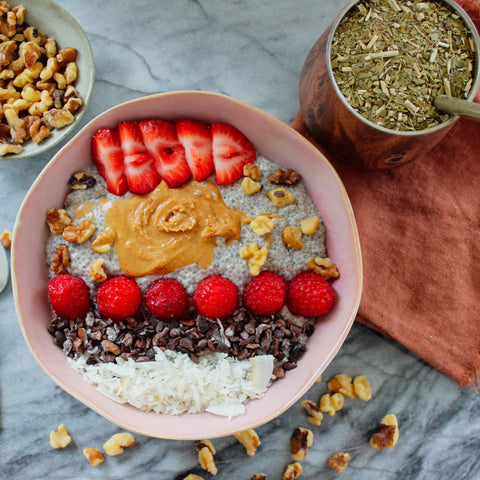 Yerba Mate Superfood Chia Pudding