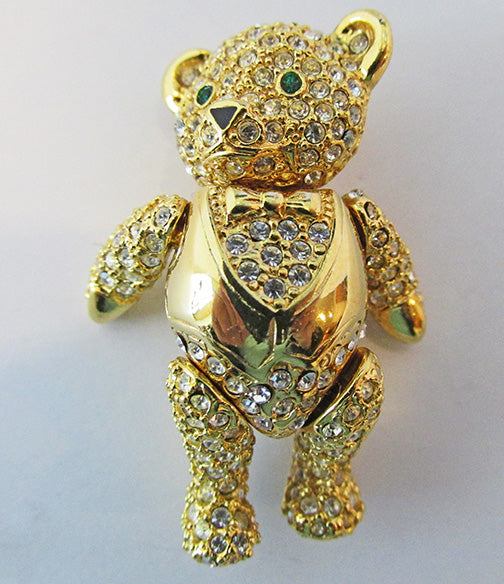 teddy bear pin