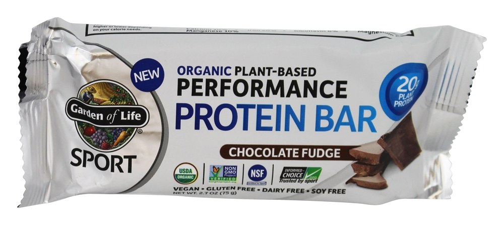 Garden Of Life Organic Plant Based Performance Protein Bars