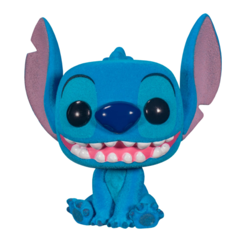 stitch flocked funko pop