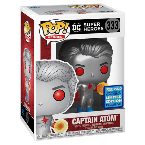 Image of Wondercon 2020 DC Super Heroes Captain Atom Pop Vinyl