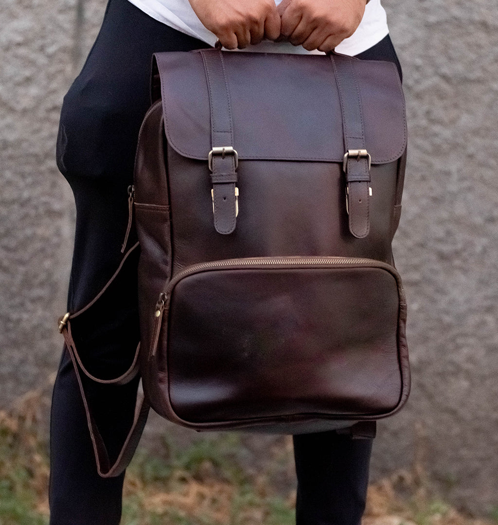 Leather Backpack for Men – Tagged 