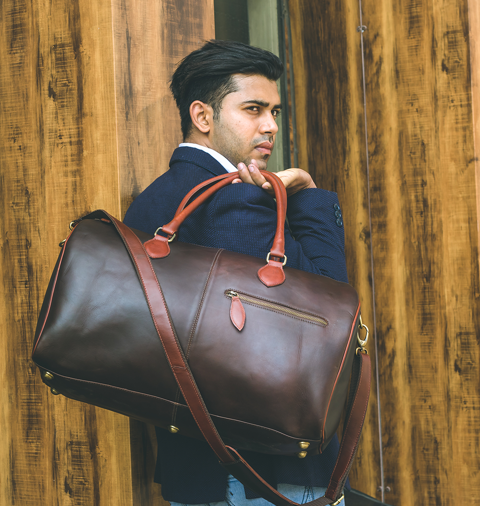 The Clifford Leather Duffle – DÖTCH CLUB