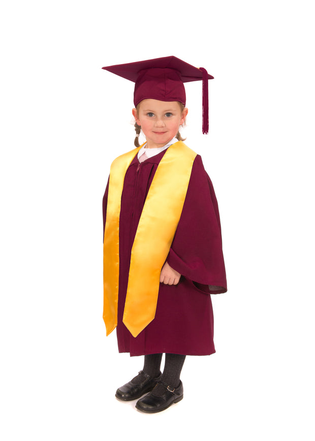 Download Matte Nursery Graduation Gown, Cap and Stole | Graduation ...