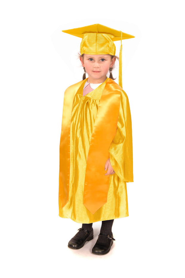 Download Shiny Nursery Graduation Gown, Cap & Stole | Graduation Attire - Evess Group