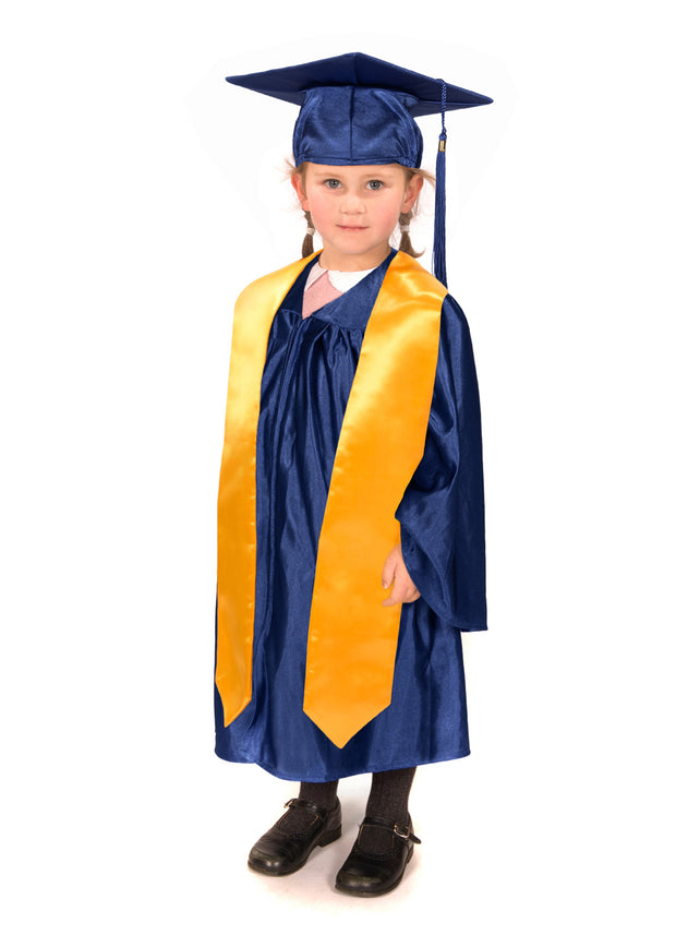 Download Shiny Nursery Graduation Gown, Cap & Stole | Graduation Attire - Evess Group