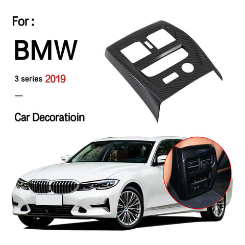 NINTE BMW 3-Series G20 2019 Carbon  Fiber Rear Air Conditioning Vent Panel Decor
