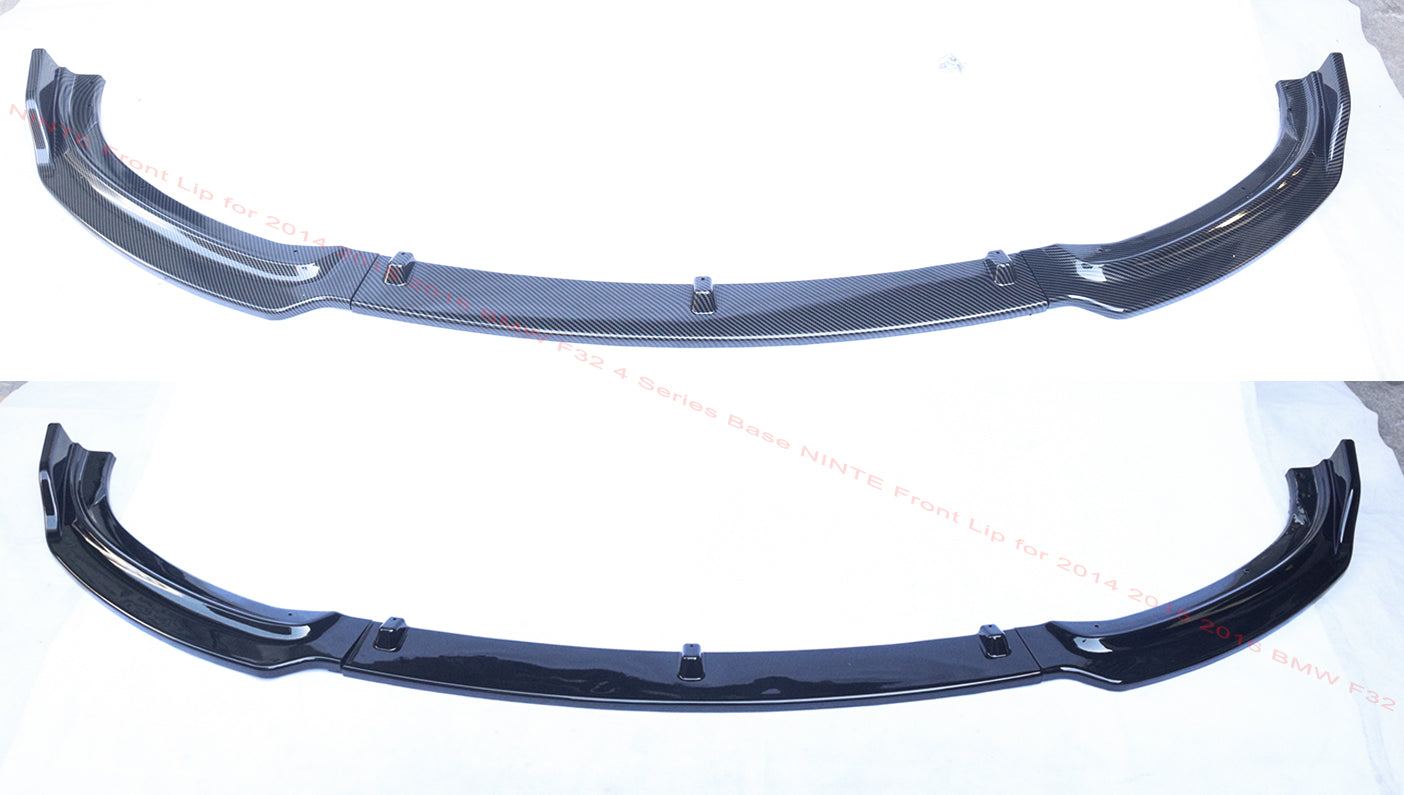 NINTE Front Lip for 2014 2015 2016 BMW F32 4 Series Base