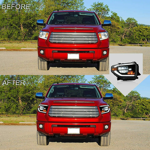 NINTE LED headlights for Toyota Tundra General version