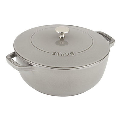 Staub Cast Iron 0.5-Quart Baby Wok - Matte Black