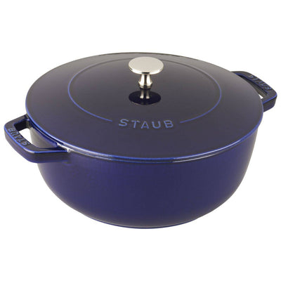 Staub Cast Iron 0.5-qt Baby Wok - Graphite Grey 