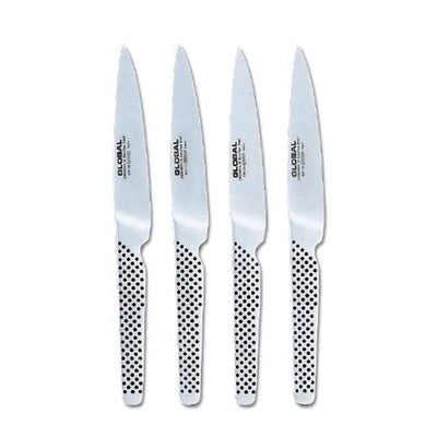 Global 4pc Steak Knives Set 4.5in (GSF-4023)