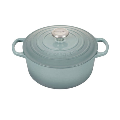 Le Creuset Signature 9 Quart Round Enameled Cast Iron Dutch Oven - Whi -  Loft410