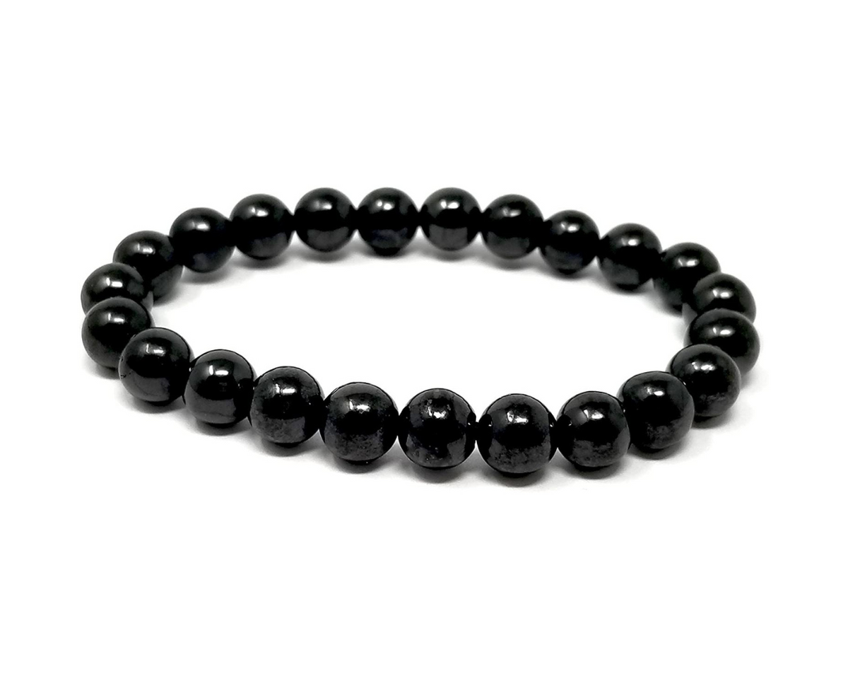 Shungite Stretch Bracelet - 6mm Beads, Kids | Karelia Creations