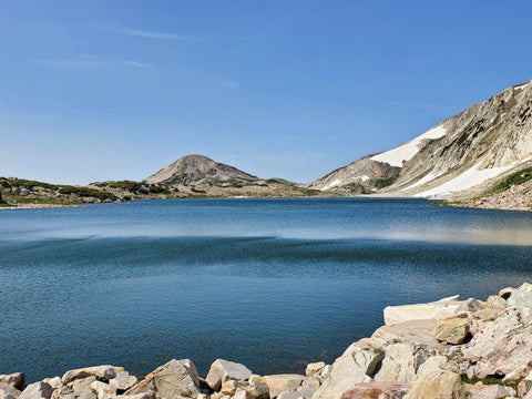 glacier lake in wyoming