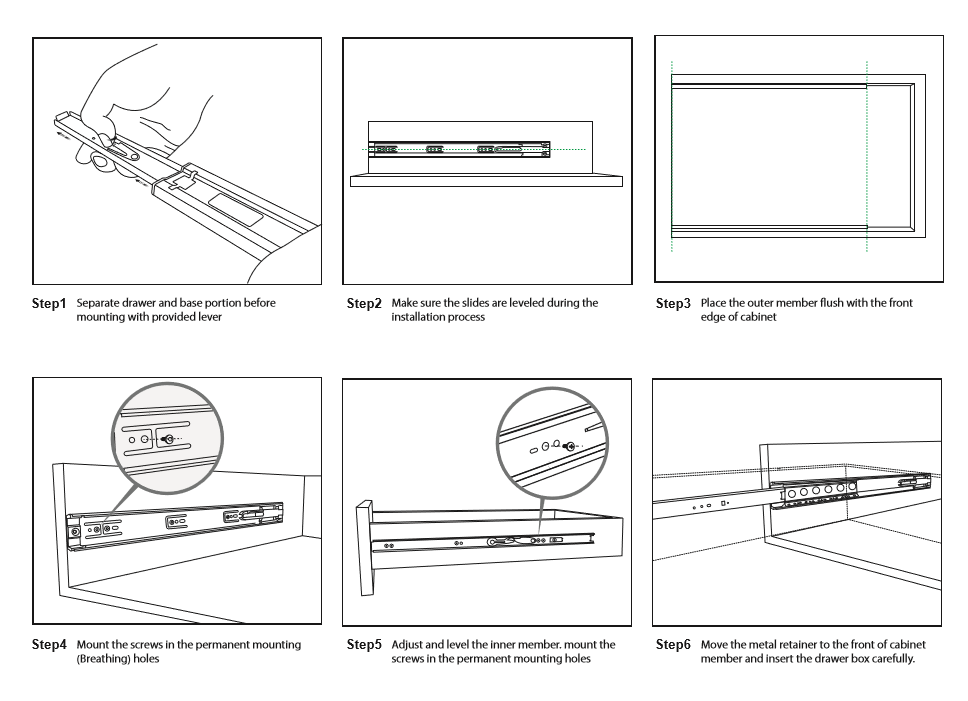 How To Replace Old Drawer Slides Only 5 Easy Steps Vadania
