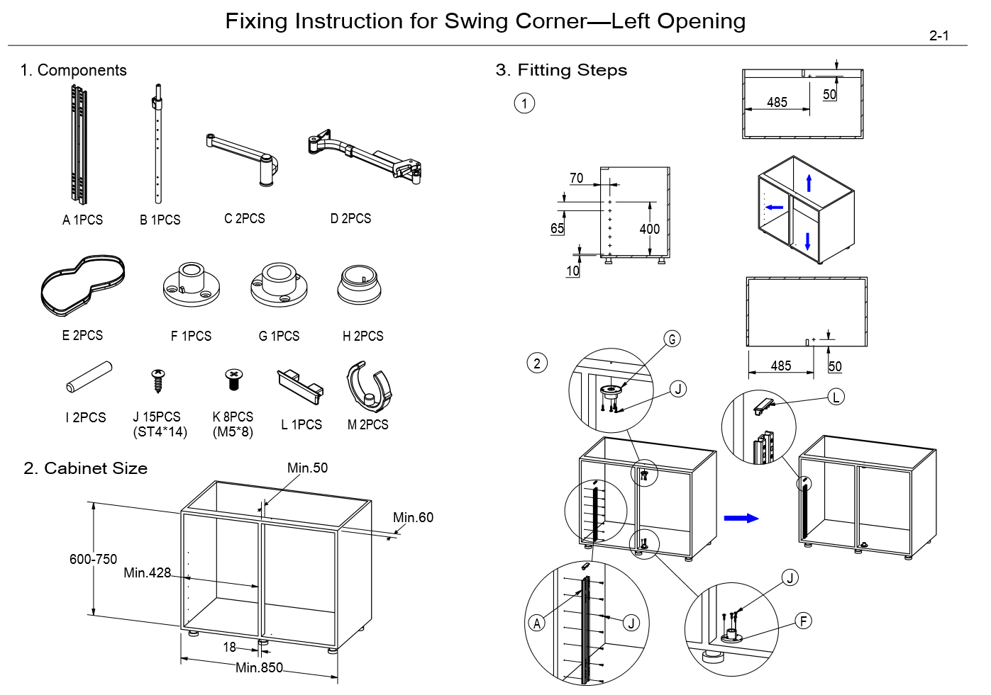 Kitchen Blind Corner Swing Tray Organizer Installation Tutorial