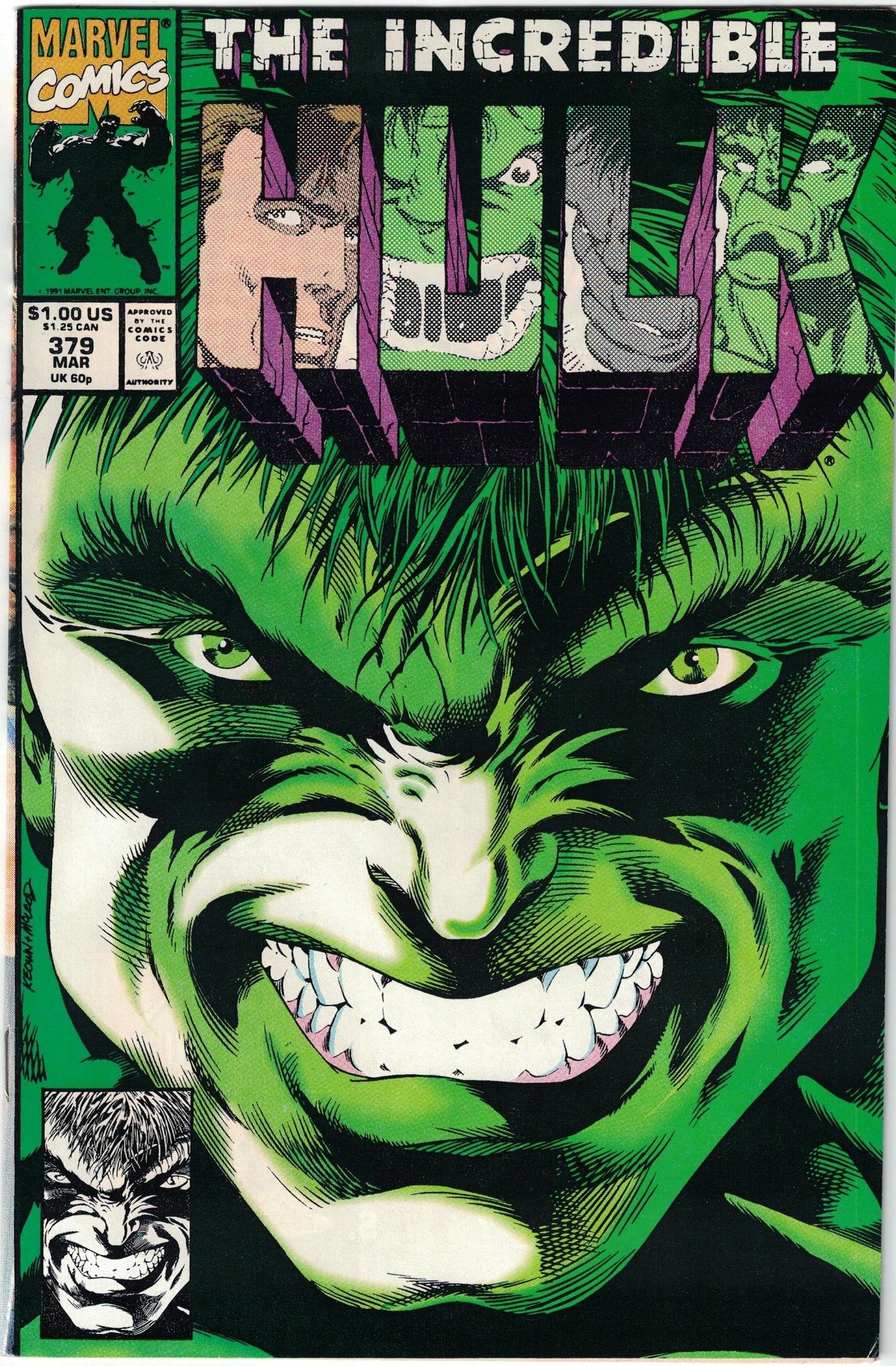The Incredible Hulk Vol.1 379 [1991] Collection Corner