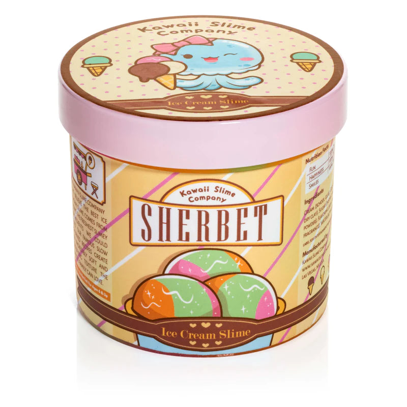 Cotton Candy Scented Ice Cream Pint Slime  Kawaii Slime Company – The  Curious Bear Toy & Book Shop