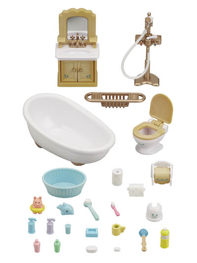 toy bathroom set