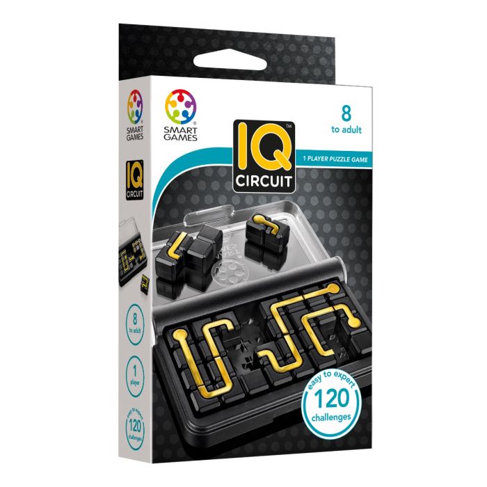 SmartGames IQ-Six logikkspill med 120 utfordringer i 2D og 3D - fra 6 år  524540