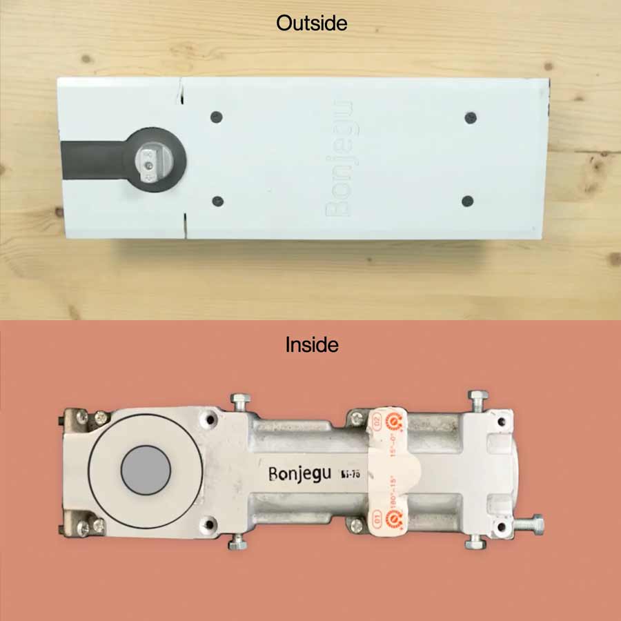 PINKYS pivot door hinge