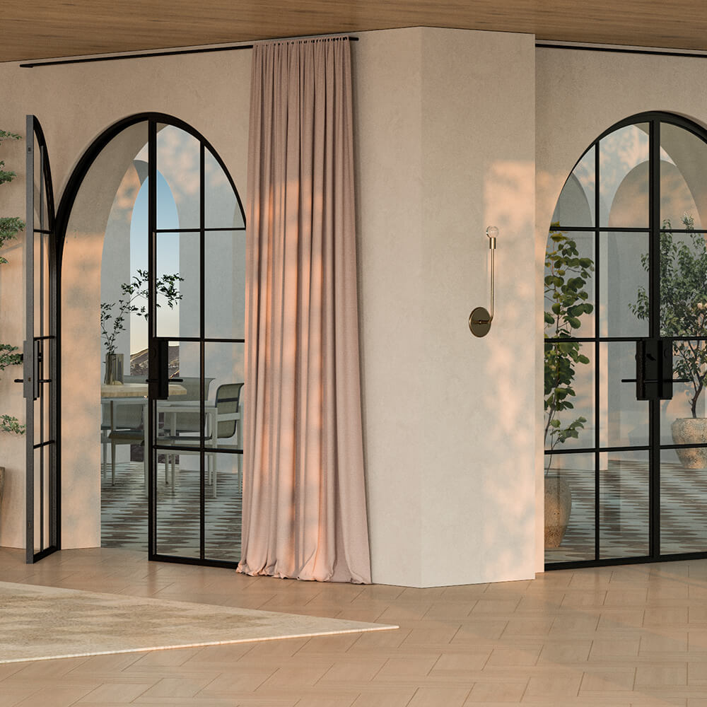 PINKYS Double Arched Doors