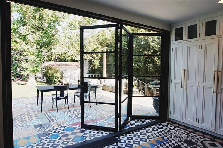 PINKYS lifestyle image bifold doors