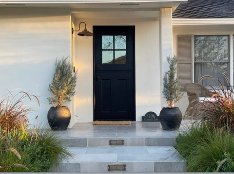 PINKYS Iron Doors Black Dutch Door Home Exterior