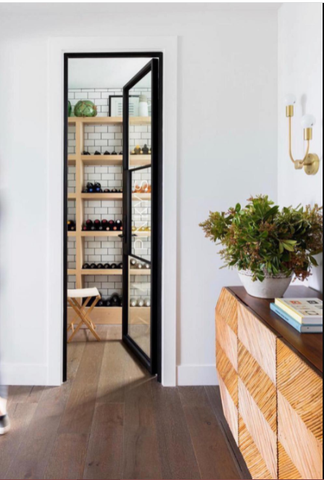 a pantry door