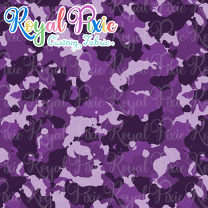 Permanent Preorder - Coords - Camouflage - Purple