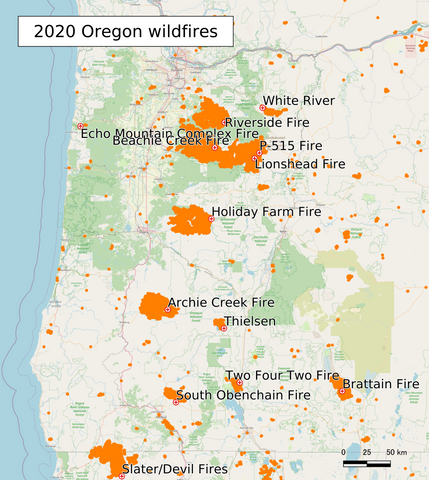 2020 Oregon Wildfires