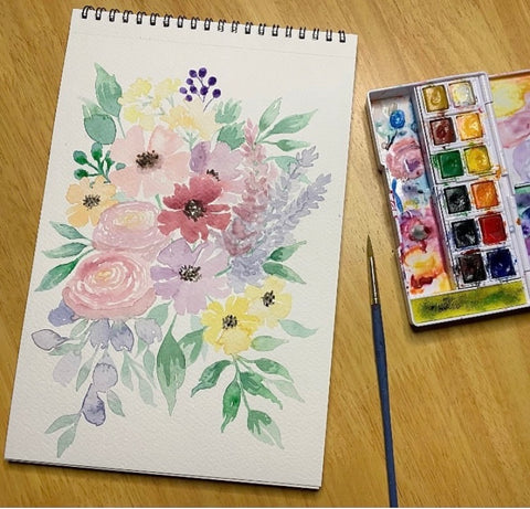 Watercolour Day Course for beginners 