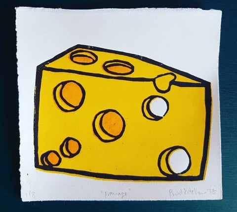cheese print by Drum&Ink