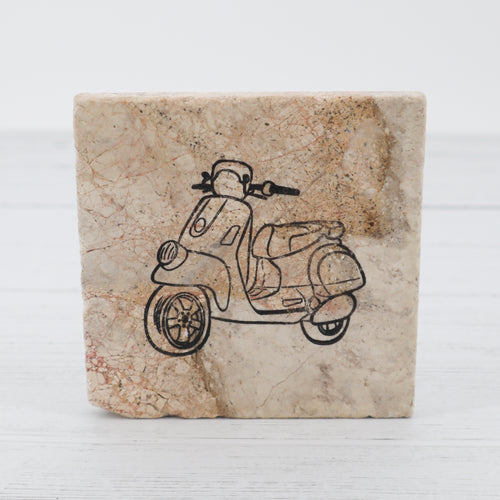 Stone Scooter coaster